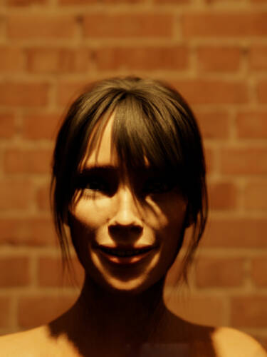 Virtual Studio renders to accompany Dom Salmon's How to take a headshot magazine article.